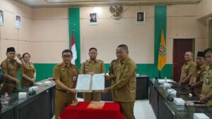 Plh Sekda Katingan Kini Dijabat Christian Rain, Bupati Saiful Tekankan Pentingnya Kepemimpinan yang Adaptif