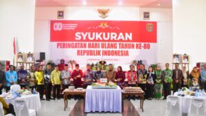 Malam Syukuran Warnai Penutupan Peringatan HUT ke-80 RI di Kabupaten Katingan