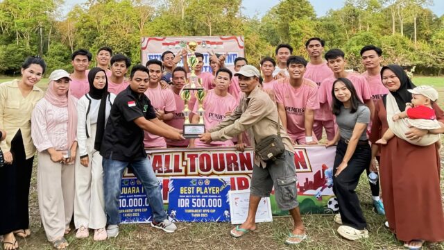 Squad Lewu FC Taklukkan RMU FC di Final Turnamen Sepak Bola HPPD CUP 2025