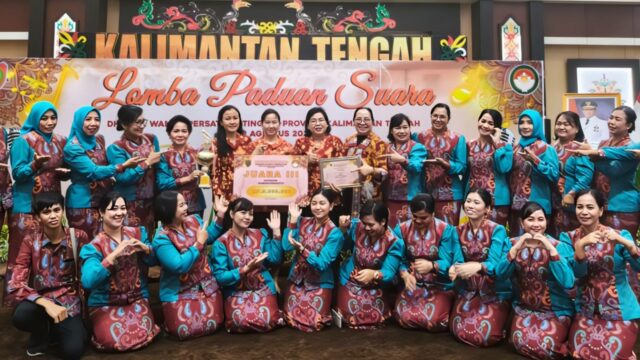 DWP Katingan Harumkan Nama Daerah Lewat Prestasi Paduan Suara