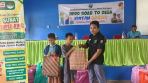 Gerakan Peduli Desa, HPPD Katingan Adakan Sunatan Massal Gratis di Luwuk Kanan