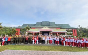 Prajurit Kodim 1019/Katingan Jadi Teladan Hidup Sehat di Peringatan Hari Jantung Sedunia