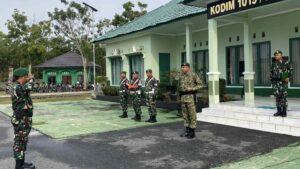 Dandim 1019/Katingan Ajak Prajurit Jadikan Upacara 17-an Sebagai Wadah Pembinaan Disiplin