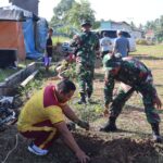 Kodim 1019/Katingan Ajak Masyarakat TSG Perkuat Gerakan Hijau Lewat Penanaman Pohon