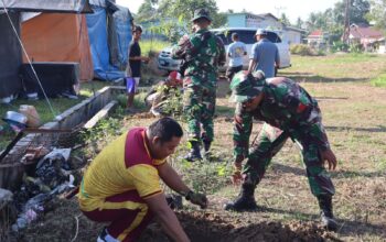 Kodim 1019/Katingan Ajak Masyarakat TSG Perkuat Gerakan Hijau Lewat Penanaman Pohon