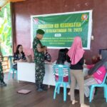 Antusias Warga Tinggi, Program KB Kesehatan Kodim 1019/Katingan Sukses Digelar di Samba Danum