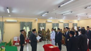 15 Pejabat di Lingkungan Pemkab Katingan Resmi Dilantik, Bupati Saiful Ajak ASN Bangun Kinerja yang Lebih Baik