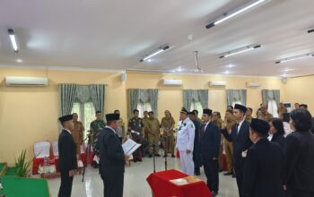 15 Pejabat di Lingkungan Pemkab Katingan Resmi Dilantik, Bupati Saiful Ajak ASN Bangun Kinerja yang Lebih Baik