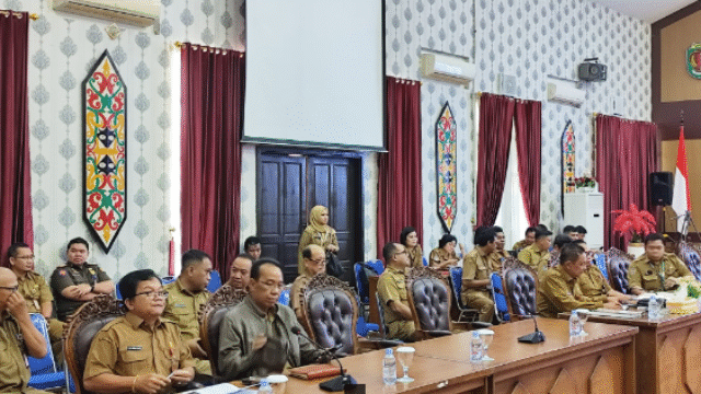Sekda Katingan Hadiri Rapat Gabungan DPRD Bahas LKPJ 2025