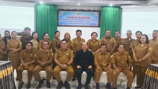 Pelatihan Prodeskel Jadi Langkah Strategis Pemkab Gunung Mas Perkuat Basis Data Desa