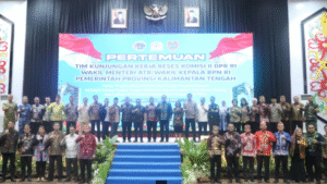 Bupati Katingan Soroti Pentingnya Kepastian Hukum Lahan di Forum Reses DPR RI
