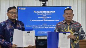 Perpanjang PKS dengan Taspen, Bank Kalteng Tingkatkan Kemudahan Layanan Pensiun ASN