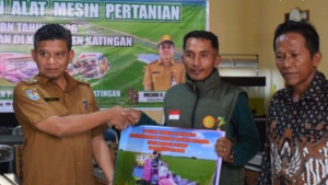 Pemkab Katingan Dorong Modernisasi Pertanian Melalui Bantuan Alsintan