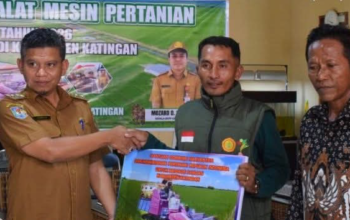 Pemkab Katingan Dorong Modernisasi Pertanian Melalui Bantuan Alsintan