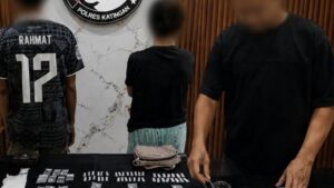 Dua Terduga Pelaku Peredaran Sabu Diciduk Polisi Di Katingan Tengah, 51 Paket Sabu Diamankan