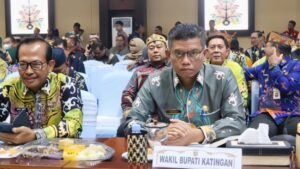 Wabup Katingan Ikuti Rapat Karhutla, Kesiapan Daerah Jadi Perhatian