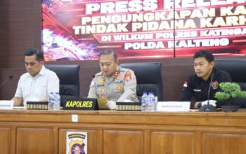 Polres Katingan Proses Hukum Warga Yang Bakar Lahan Di Tewang Kadamba